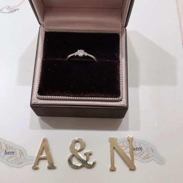 【アイプリモ(I-PRIMO)の口コミ】 デザインがとても可愛くて！
ダイヤの輝きが綺麗になる4点留め、
ミレ打ち…