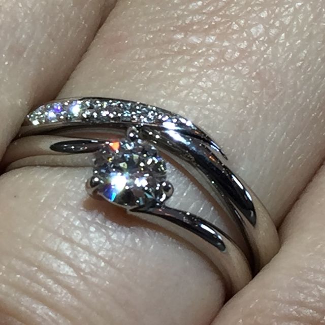 【JewelMIKI(ジュエルミキ)の口コミ】 夫婦で指輪探しのために何件もお店を回っており、その中のひとつがブラン…