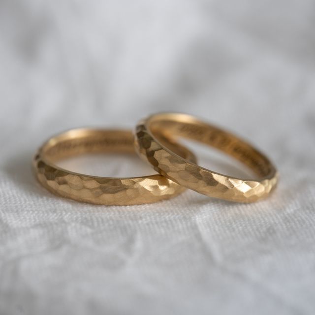 【Cayof(カヨフ)の口コミ】 指輪のデザインは【セダム】をベースにし、テクスチャーはブラシマット／…