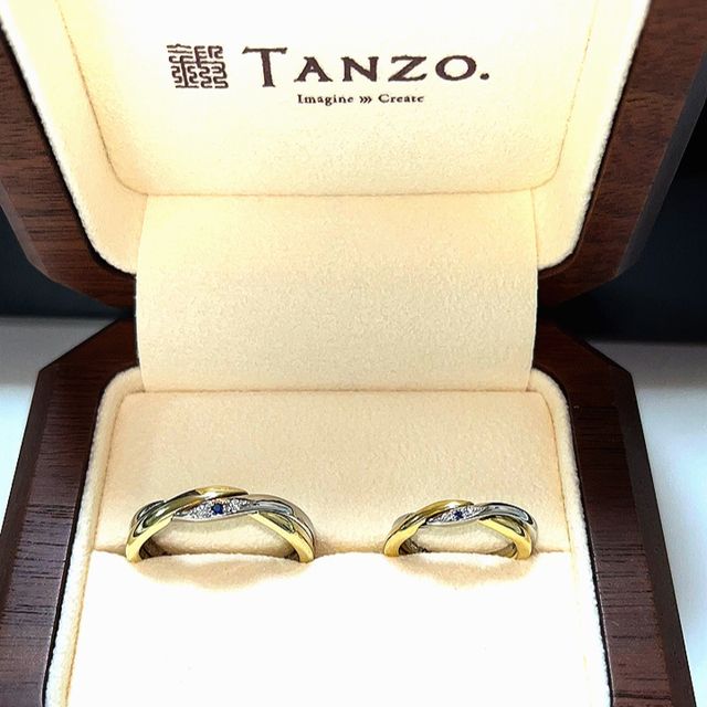 【TANZO.(鍛造指輪)の口コミ】 結婚指輪を買うにあたり、よくあるデザインではなく、凝った物にしたい。…