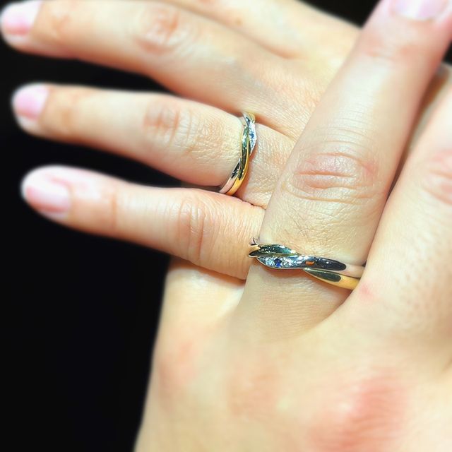 【TANZO.(鍛造指輪)の口コミ】 結婚指輪を買うにあたり、よくあるデザインではなく、凝った物にしたい。…