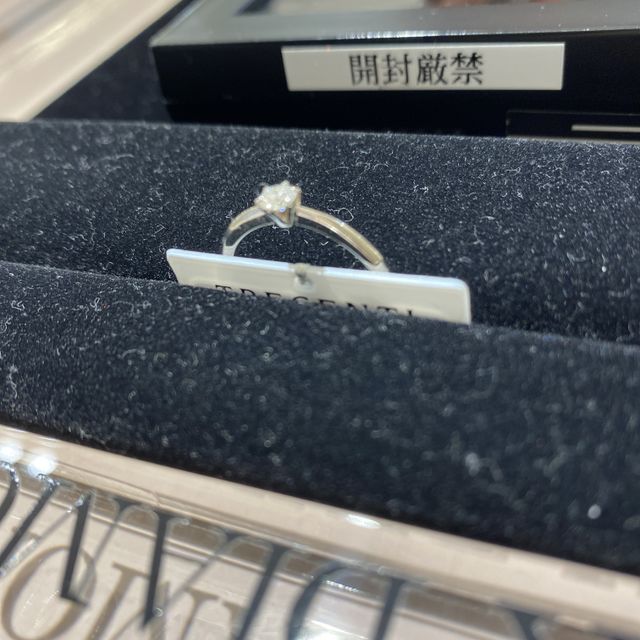 【TRECENTI(トレセンテ)の口コミ】 着け心地がとても良かったことと、ダイヤモンドの輝きがとても綺麗だった…