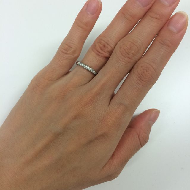 【4℃ BRIDAL(ヨンドシーブライダル)の口コミ】 婚約指輪を購入しても、普段着けないのではもったいないと思っていたので…