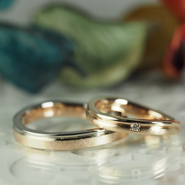 【Antille(アンティール)の口コミ】 他の人と被らない、自分達だけの指輪を作れるところがとても良かったです…