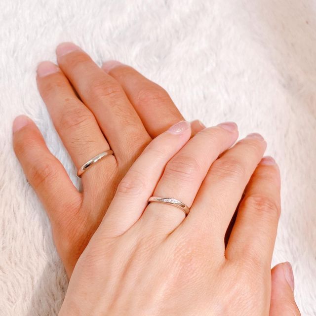 【銀座ダイヤモンドシライシの口コミ】 指輪の種類がとても多く、価格もほどよい価格で
わたし好みのシンプルなも…