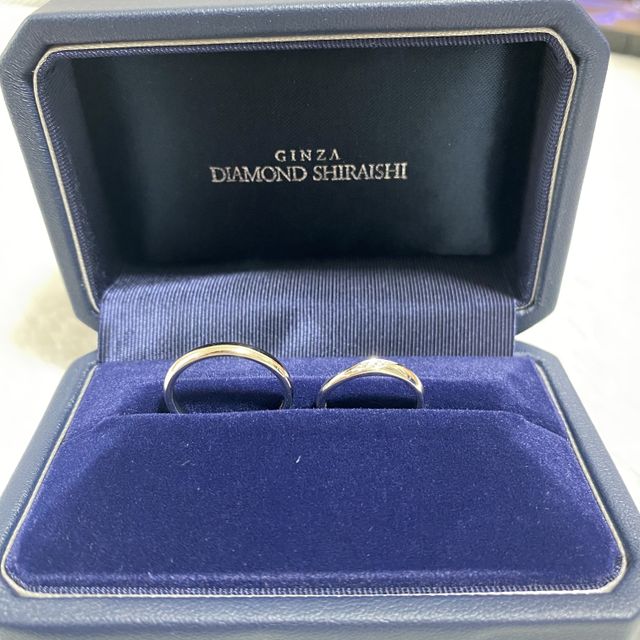 【銀座ダイヤモンドシライシの口コミ】 指輪の種類がとても多く、価格もほどよい価格で
わたし好みのシンプルなも…