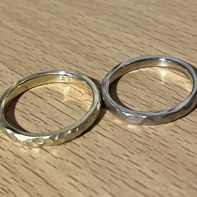 【CRAFY(クラフィ)の口コミ】 手作りできることと、数種類の中からデザインや素材を選択でき、2人の好み…