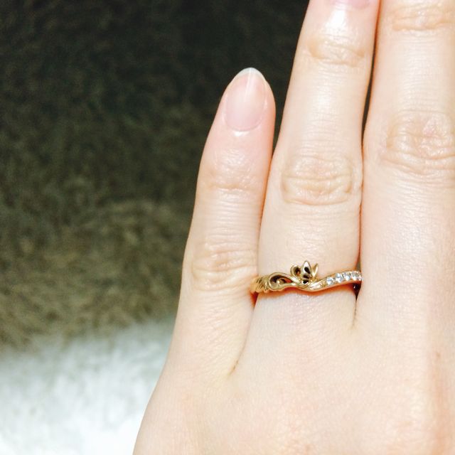 【ケイウノ ブライダル(K.UNO BRIDAL)の口コミ】 デザイナーの方に世界にひとつだけのオリジナルデザインを創ってもらった…