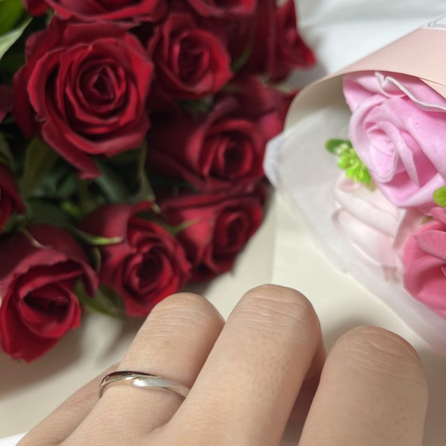 【アイプリモ(I-PRIMO)の口コミ】 星時計をイメージした指輪で、リング裏には北斗七星をイメージしたダイヤ…