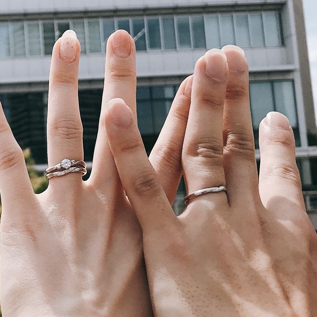 【ヴァンドーム青山(VENDOME AOYAMA)の口コミ】 ゴツゴツしたデザインや、リングが太いタイプのものが指に合わなかったた…