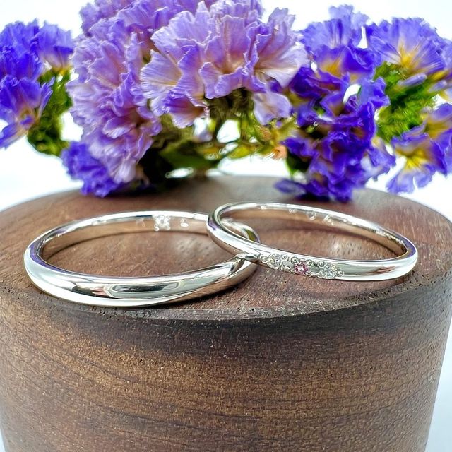 【鎌倉彫金工房の口コミ】 シンプルで普段使いしやすく、仕事でもつけやすいものを選びました。細身…