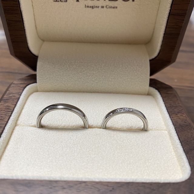 【TANZO.(鍛造指輪)の口コミ】 他ブランドを見に行った際に、すごく気に入ったデザインがありましたが予…