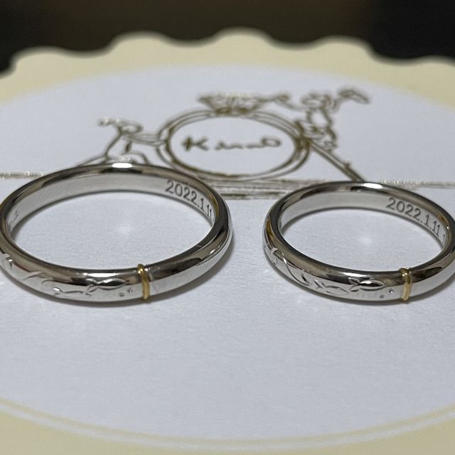 【ケイウノ ブライダル(K.UNO BRIDAL)の口コミ】 他とは被らないオリジナルのデザインが簡単にセミオーダーできるところと…