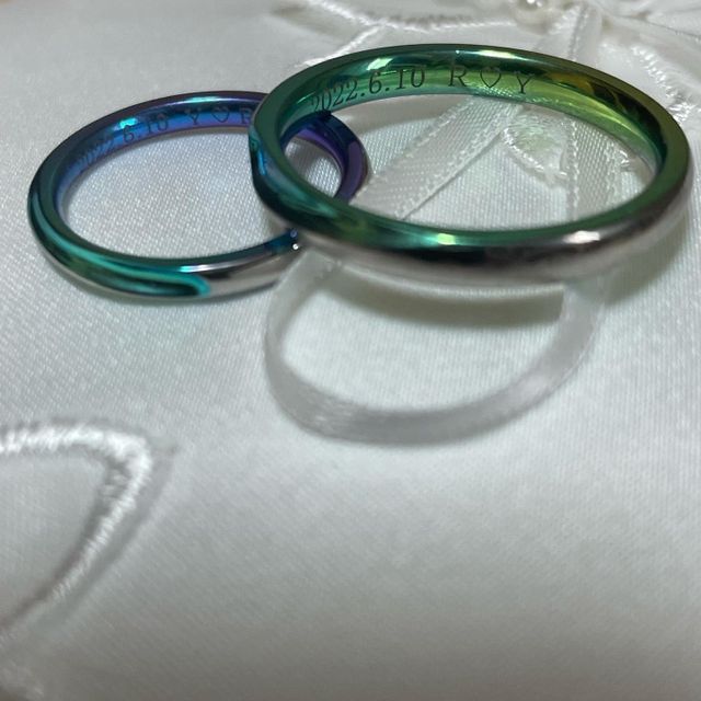 【TITANIO(ティタニオ)の口コミ】 色を好きな感じで入れれるのがとても満足しています。
妻はハートをグリー…