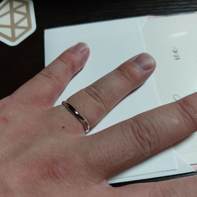 【アイプリモ(I-PRIMO)の口コミ】 二人で合わせてみて、スタッフさんからのアドバイスもあり決めました!嫁さ…