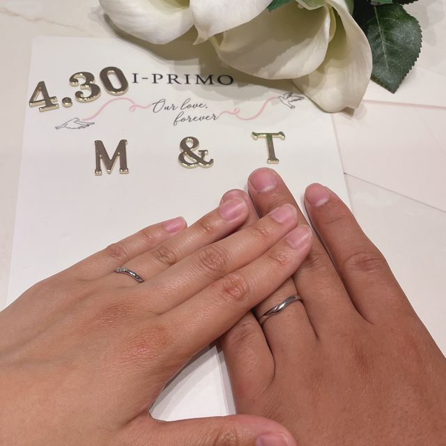 【アイプリモ(I-PRIMO)の口コミ】 指が細く見えるデザインに一目惚れしたのと、普段アクセサリーをつけない…