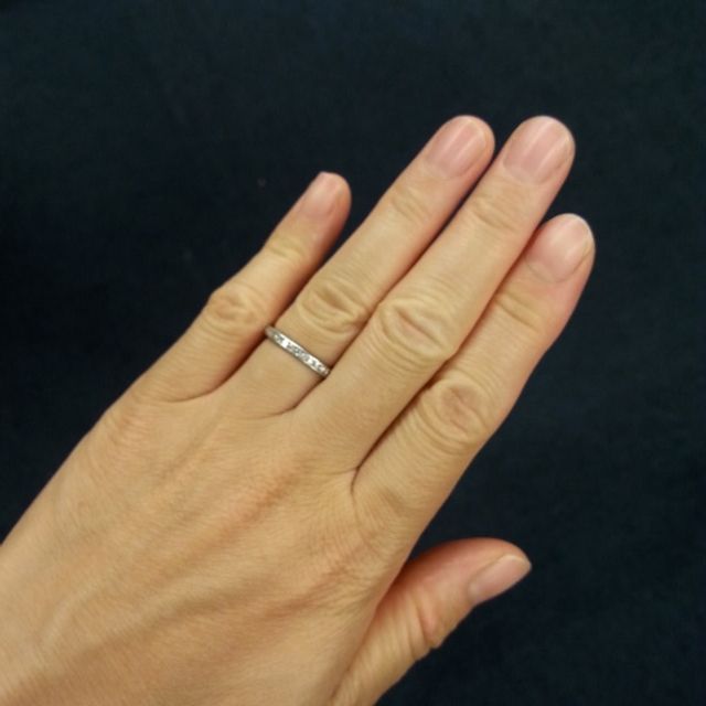 【ティファニー(Tiffany & Co.)の口コミ】 毎日はめるものだから、キラキラするものがいいなあと思っていました。シ…