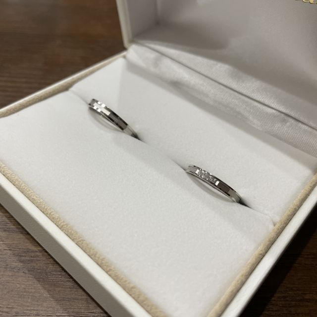 【PILOT BRIDAL(パイロットブライダル)の口コミ】 指輪があまり好きでない主人が唯一欲しいと答えた指輪でした。色々見てい…