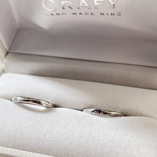 【CRAFY(クラフィ)の口コミ】 オーダーメイドということもあり、世界に自分たちだけのモノ。というのが…