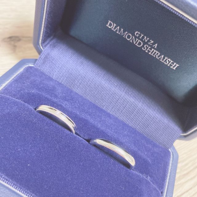 【銀座ダイヤモンドシライシの口コミ】 歳をとってもかわいすぎないデザイン、婚約指輪と重ね着けしたい！という…