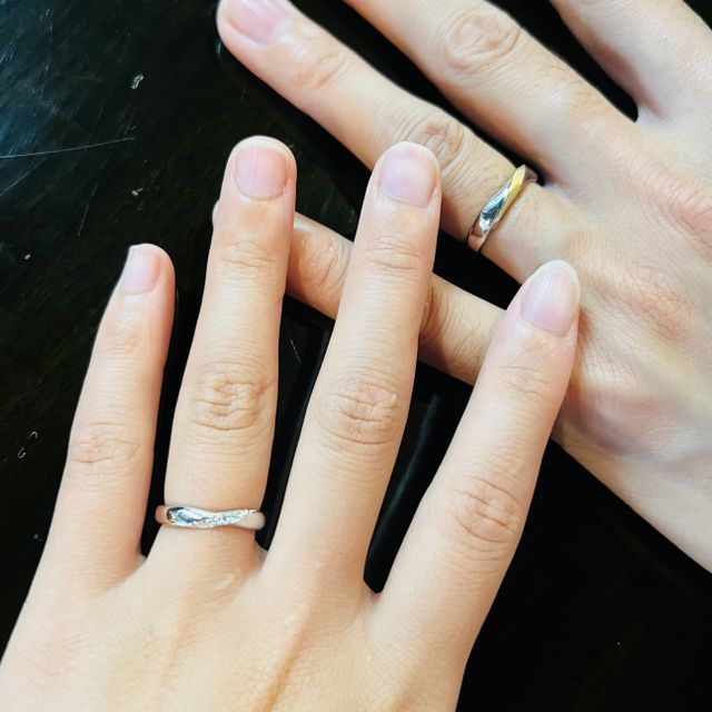 【Desserts(デザート)の口コミ】 太めのデザインが良く探していた時に1番最初に目に入って一目惚れしました…