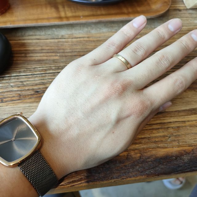 【鎌倉彫金工房の口コミ】 自分たちの手でつくりあげる喜びと思い出を指輪にとじこめたかったので、…