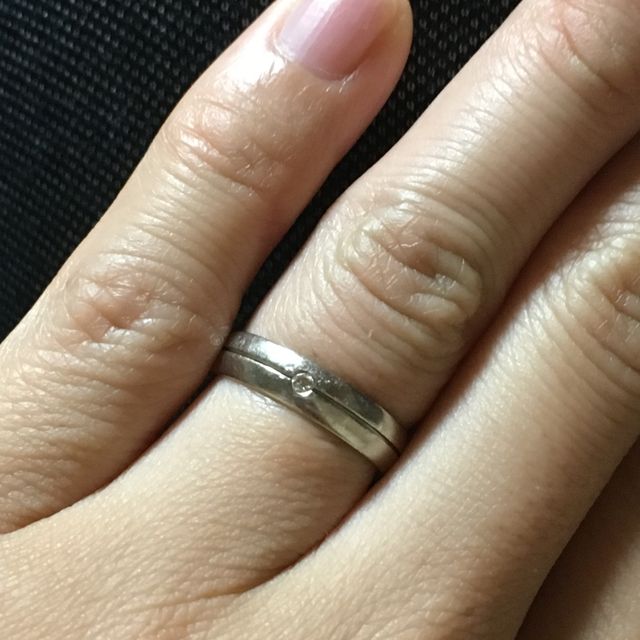 【CHRISTIAN BAUER(クリスチャンバウアー)の口コミ】 主人がクリスチャンバウアーが欲しいと言い様々な形の指輪を試着しました…