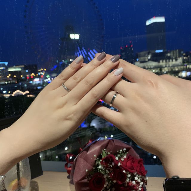 【アイプリモ(I-PRIMO)の口コミ】 1ヶ月の待ちでやっと今日妻と一緒に結婚指輪を頂きました。アイプリモさん…