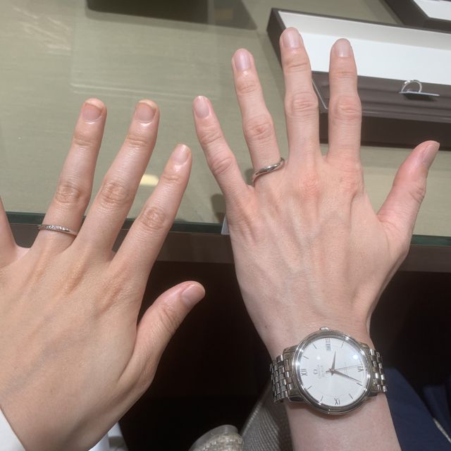 【アイプリモ(I-PRIMO)の口コミ】 シンプルだけどダイヤがしっかりあるデザインを探していました。ダイヤモ…