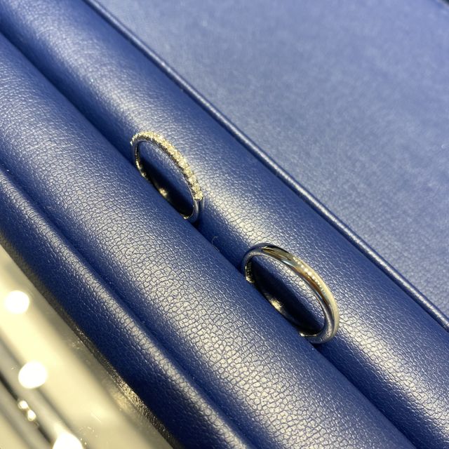 【銀座ダイヤモンドシライシの口コミ】 デザイン性が良かった！妻がずっとインスタなどで探していたが、それが、…