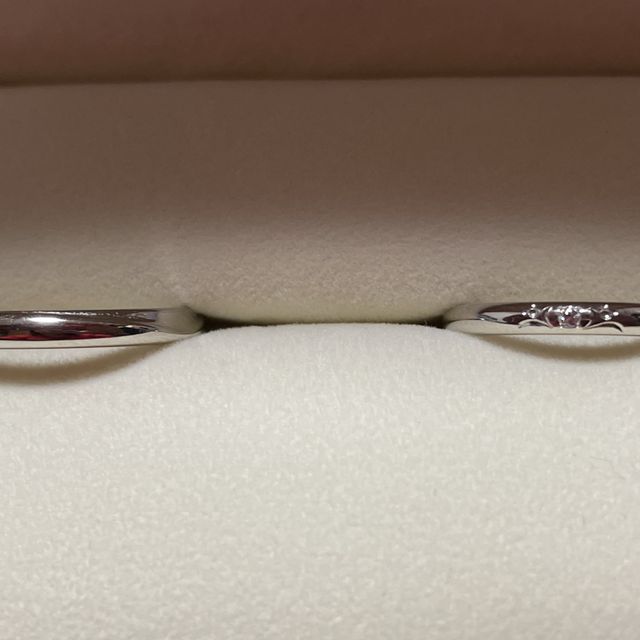 【ケイウノ ブライダル(K.UNO BRIDAL)の口コミ】 ディズニーが大好きで、ディズニーの指輪にするなら種類が豊富のケイウノ…