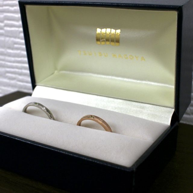 【ついぶ工房の口コミ】 一生の思い出である結婚指輪を2人でお互いに手作りしたかったためここを選…