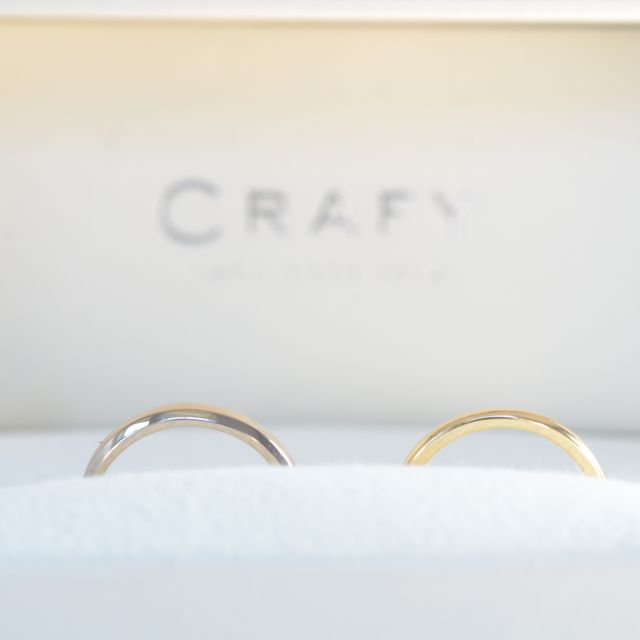 【CRAFY(クラフィ)の口コミ】 結婚してから2年が経っていましたが、2人とも特定のブランドには興味がな…