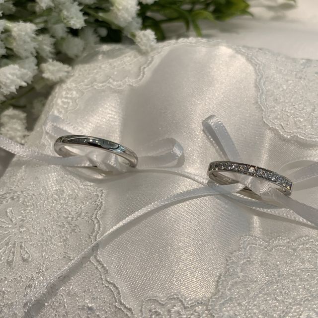 【アイプリモ(I-PRIMO)の口コミ】 プラチナを選びました。キラキラ輝くすごく綺麗なストレートを選びました…