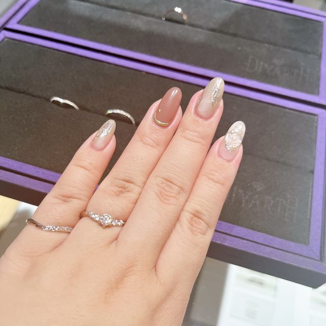 【DIYARTH(ディヤース)の口コミ】 指輪のデザインは外国のものも置いているので、個性的なものも多い。もち…