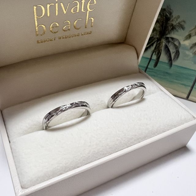 【PRIVATE BEACH(プライベートビーチ)の口コミ】 シンプルで付けやすいけど、あまり他と被りたくないという意見があり、お…