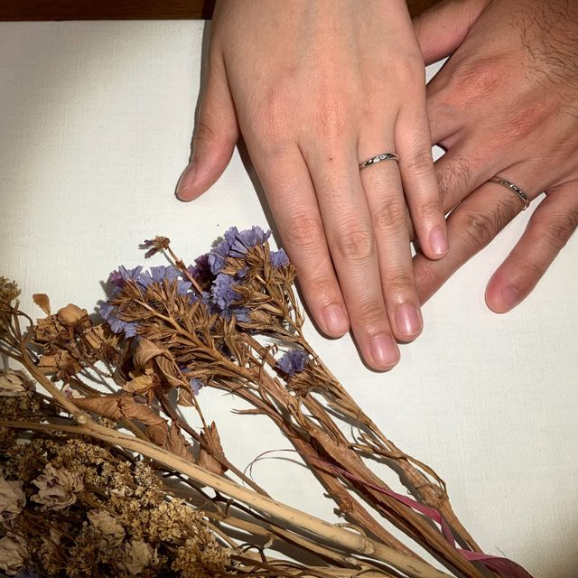 【atelier CraM(アトリエ クラム)の口コミ】 内側に直筆の文字とイラストが書けたところが他にはない特別感がありよか…