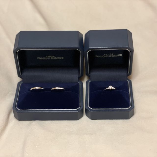 【銀座ダイヤモンドシライシの口コミ】 普段から重ね付けがしたい！その思いをメインにデザインを選びました。ウ…