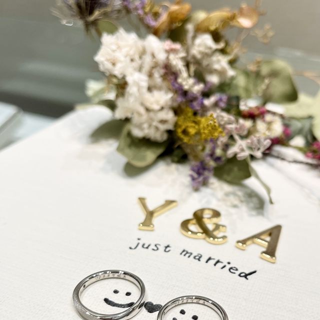 【アイプリモ(I-PRIMO)の口コミ】 自分好みの指輪であったことと、指輪に込められた意味、男性の指輪と２つ…