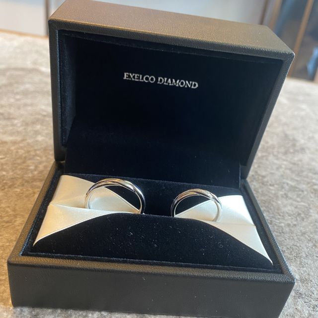 【エクセルコダイヤモンド(EXELCO DIAMOND)の口コミ】 複数の店舗に行き、とても迷っていましたがスムーズに決められるようにテ…