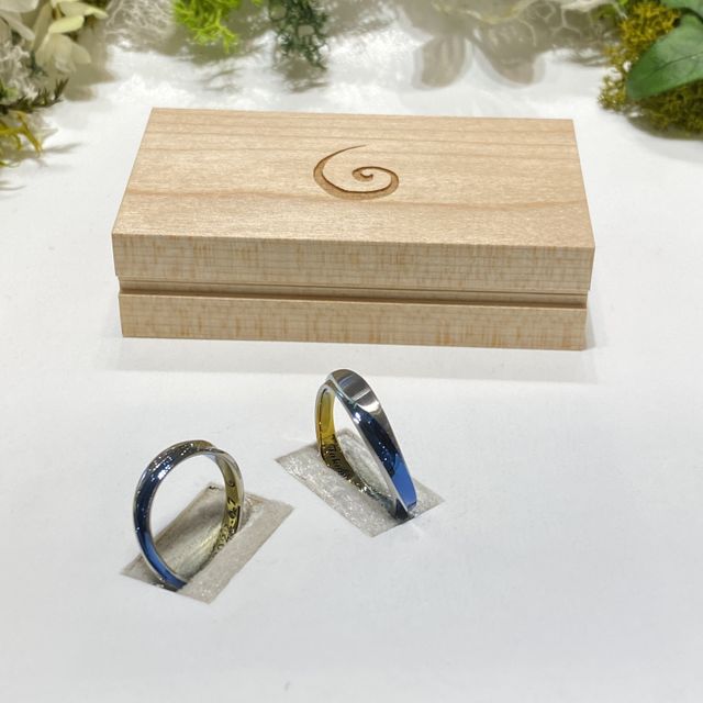 【SORA(ソラ)の口コミ】 普通の結婚指輪ではなく、自分達らしい、指輪を探していたところ、SORAで…