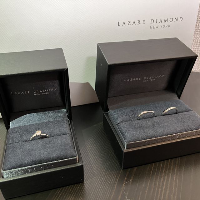 【ラザール ダイヤモンド(LAZARE DIAMOND)の口コミ】 ダイヤモンドの輝きがやっぱり素敵でした！
3大カッターズブランドなだけ…