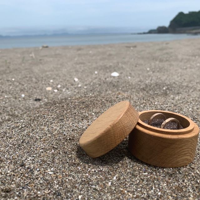 【鎌倉彫金工房の口コミ】 つちめがいいなと思っていて、実際店舗に行ってから見てやはりこれに決め…