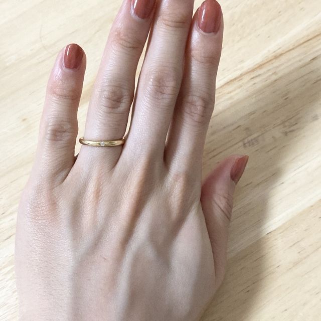 【YUKA HOJO(ユカホウジョウ)の口コミ】 ぽってりとしたデザインに惹かれました。soulmateというもので、女性のも…