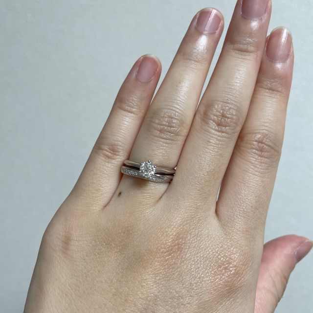 【エクセルコダイヤモンド(EXELCO DIAMOND)の口コミ】 ダイヤが入った指輪でティファニーセッティングに合うものを探していたと…