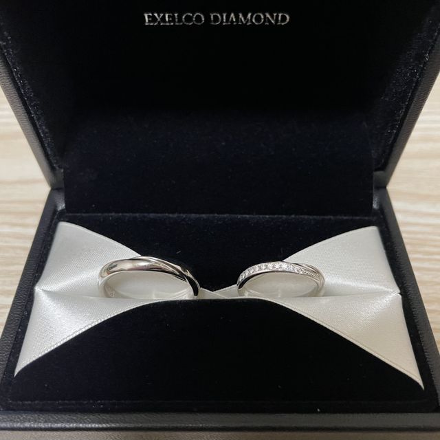 【エクセルコダイヤモンド(EXELCO DIAMOND)の口コミ】 ダイヤが入った指輪でティファニーセッティングに合うものを探していたと…