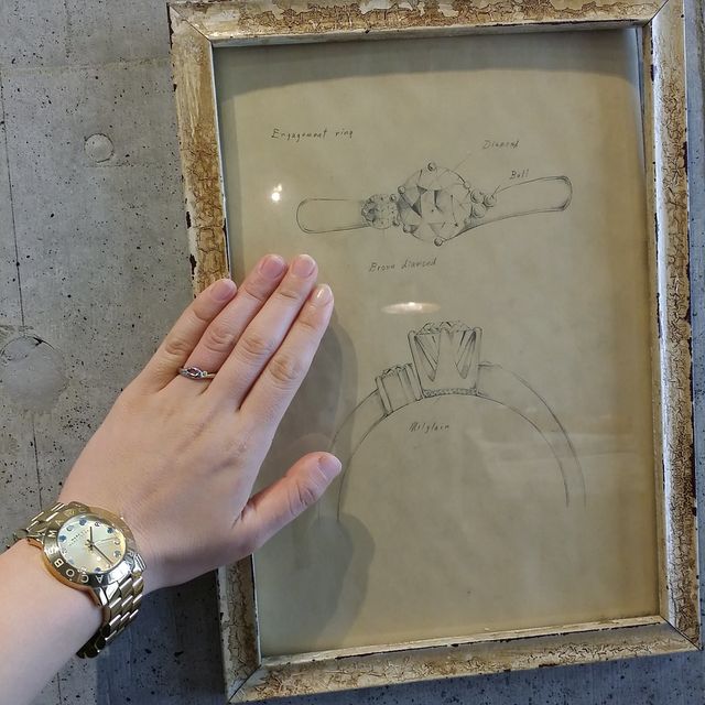 【Cayof(カヨフ)の口コミ】 オーダーメイドをお願いしました。
誰ともかぶりたくないし、仕事でも着け…