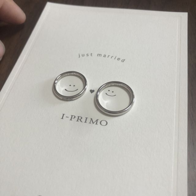 【アイプリモ(I-PRIMO)の口コミ】 担当者の方がとても詳しく、自分の指に似合うデザイン、今後どのように使…