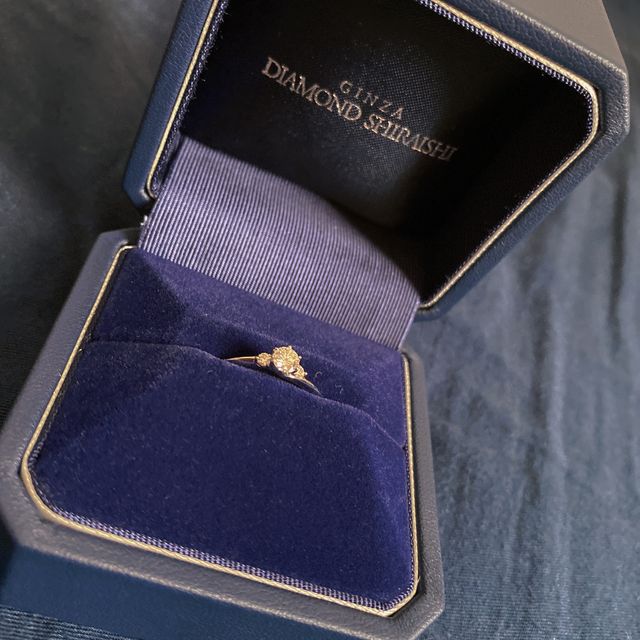 【銀座ダイヤモンドシライシの口コミ】 様々な店舗を訪れ、試着させていただきましたがつけた感じが1番しっくりく…