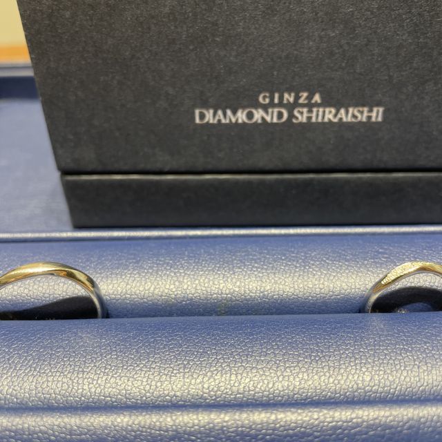 【銀座ダイヤモンドシライシの口コミ】 指輪のデザインがとても可愛い。なによりも指輪の付け心地が非常に良かっ…